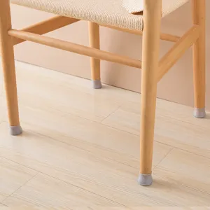 Silicone chair leg protectors anti-scratch furniture feet caps floor pads silent slip