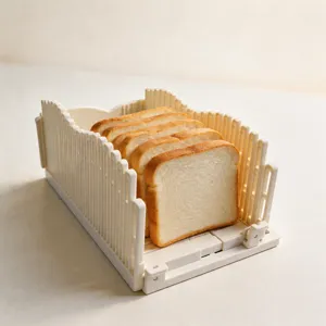 Haushalt Kunststoff Brot Schneidemaschine Toast Führung Werkzeug für Küche Backen.