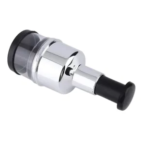 Hachoir d'ail manuel en acier inoxydable outil de cuisine coupe-légumes pratique