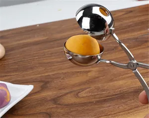 Strumento da cucina in acciaio inossidabile per polpette pinza pressa pratica per riso o carne.