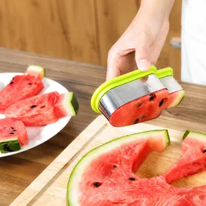 Affetta Anguria Creativo in Acciaio Inossidabile Stemma Ghiacciolo Utensile da Cucina per Frutta