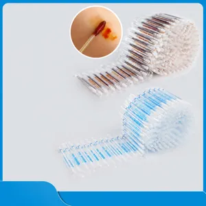 Disposable Iodophor Alcohol Cotton Swabs Portable Independent Sealed Packaging Medical Wound Cleaning Care Sticks