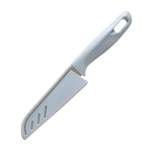 Coltello da frutta da cucina in acciaio inossidabile stile nordico con fodero, pelucatene.