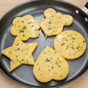 Creative stainless steel egg frying mold cute cartoon shape pancake maker kitchen tool.