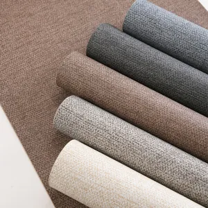 PU leather placemat rolls, waterproof, oil-proof and heat-insulating table mats for kitchen.