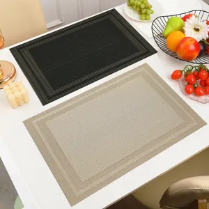 Tovaglietta in PVC impermeabile resistente al calore stile di lusso decorazione cucina
