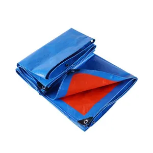 Bâche Imperméable Robuste Extérieur Protection Solaire Abri De Pluie Housse Avec Œillets Métalliques Pour Camion Et Camping