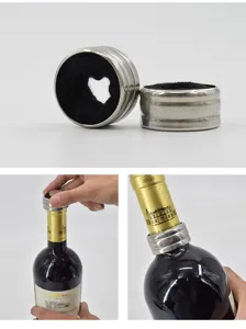 Stainless steel wine drip collar ring bottle stop anti-leak stopper barware accessory tool