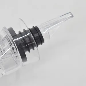 Clear acrylic wine pourer spout fast decanter pourer for red wine bottle bar accessory