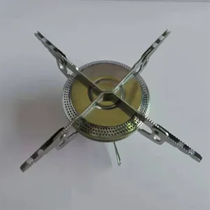 Portable mini camping gas stove burner disc style outdoor backpacking hiking butane cooker
