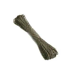 7 Core Parachute Cord Outdoor Survival Paracord Camping Emergency Rope Tent Binding Cord Multi Color Weaving Rope