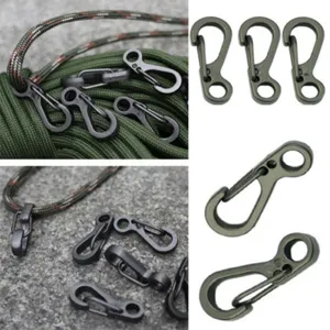 Mini Spring Karabiner Clip Legierung EDC Outdoor Schlüsselanhänger Schnapphaken