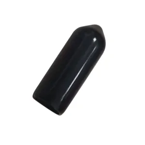 Black rubber protective cap tent stake cover 8mm tip cover outdoor accessory main view