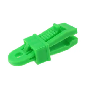 Green plastic tent clip awning tarp clamp heavy duty outdoor camping fixing tool accessory