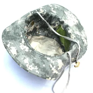 Digital camo boonie hat tactical military sun brim cap outdoor trekking hiking gear accessories