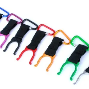 Aluminium Legierung Wasserflasche Karabiner Clip für Outdoor Camping Rucksack Haken.