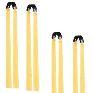 Hochenergie flache Gummibänder für Schleuder, langlebige Latex-Ersatzbänder Outdoor