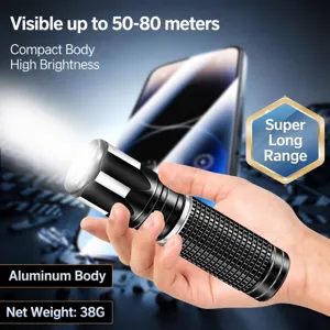 Tragbare Mini Aluminiumlegierung Starkes Licht LED Taschenlampe Outdoor Wiederaufladbare Wasserdichte Fackel Handheld Beleuchtungswerkzeug