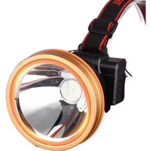 Lampe Frontale LED Rechargeable Camping en Plein Air Randonnée Course Phare Étanche Torche de Tête Équipement d'Éclairage