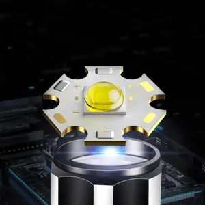 Helle LED Taschenlampe Chip und Aluminiumlegierung Brenner Kopf für starkes Outdoor Licht.