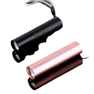 Mini lampe de poche LED torche portable extérieure USB rechargeable légère de poche