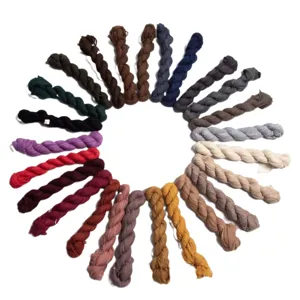 Camino de mesa de muselina arrugada opciones de color, ideal para bodas y decoración de fiestas.