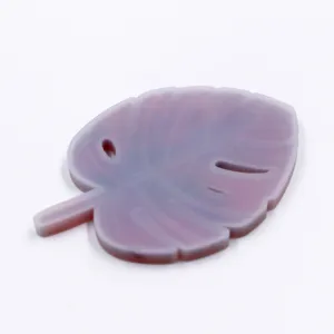 Monstera leaf silicone mold for DIY resin casting coaster flexible crafting tool