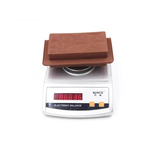 Molde de chocolate de silicona rectangular DIY horneado superficie geometrica detalle