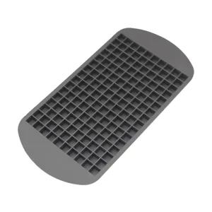 Vassoi per Ghiaccio in Silicone a 160 Griglie Piccolo Stampi per Ghiaccio Quadrati Flessibili Antiaderenti FAI DA TE per Cucina Bar