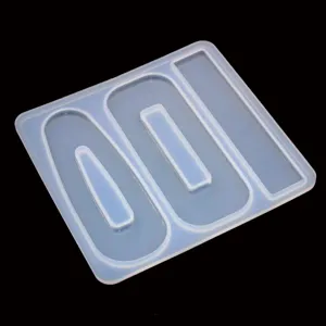Transparante Siliconen Epoxy Hars Mal DIY Haarspeld Gietmal Flexibele Knutselmal Voor Handgemaakte Haarspelden