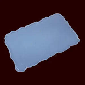 DIY Irregular Silicone Mold Wave Edge Fruit Plate Tray Resin Casting Mold Home Decor Baking Mold Handcrafted Craft Tool