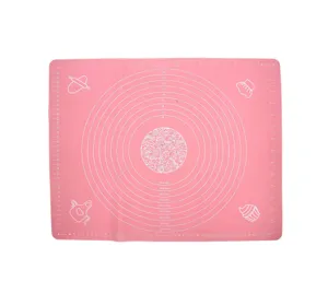 Thickened silicone kneading mat with scale for baking pastry rolling dough kitchen tool details
