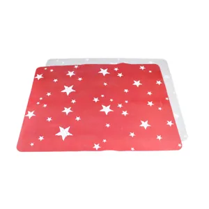 Large non-stick silicone kneading mat for kitchen baking, pastry, and pizza preparation.