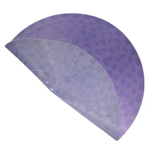 Lila Silikon Dampfgarer Matte 50cm Netz Antihaft Kueche Kochen Knoedel Dampfmatte