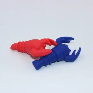 Silicone lobster wine stopper creative animal bottle stopper for red wine bar tool set