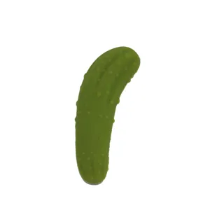 Silicone cucumber wine stopper detail, creative green vegetable bottle seal for wine bottles.