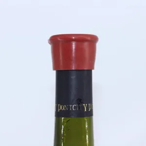 Silicone wine bottle stopper reusable leak-proof red wine preservation cap sealer