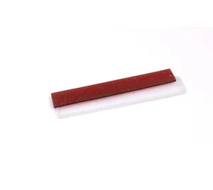 Silikonharz Lesezeichen Form Set mit rotem Glitzer Lesezeichen Stueck fuer DIY Handwerk.