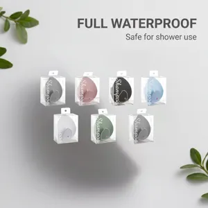 Cepillo champu silicona masajeador cuero cabelludo impermeable para uso en ducha.