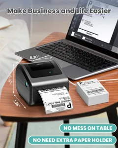 Thermal label printer for shipping, high speed barcode maker, desktop label printer.