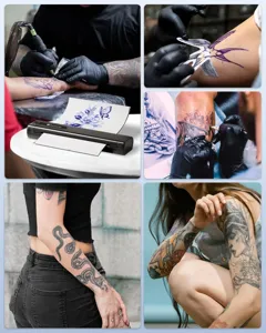 Imprimante de transfert de tatouage sans fil portable Phomemo TP83 pour artistes.