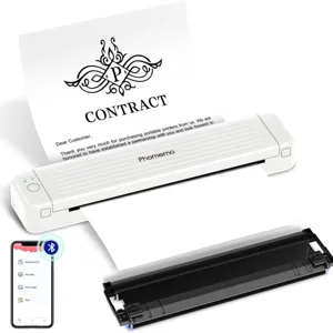 Phomemo P831 Imprimante Thermique Portable Sans Fil Bluetooth Bureau Maison Imprimante De Documents Mobile