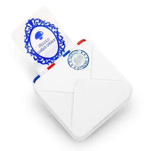 Mini Draagbare Thermische Printer Draadloze Bluetooth Zakprinter Voor Studuennotities Kantoor En School