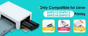 Dye-sublimation photo paper compatible with Liene DHP512 DHP513 DHP514 DHP515 printer