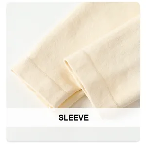 Seamless shapewear sleeve detail, beige knitted fabric texture close up display.