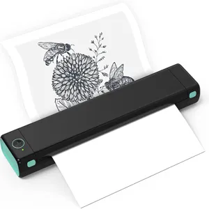 Phomemo M08F Portable Thermal Printer Mini Wireless A4 Document Printer Bluetooth Mobile Office Tattoo Printer