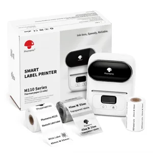 Stampante Per Etichette Termiche Wireless Portatile Bluetooth Codice A Barre Creatore Di Etichette Di Prezzo Per Ufficio Casa