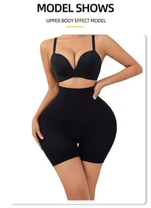 High waist tummy control shapewear shorts for women body shaper butt lifter briefs.