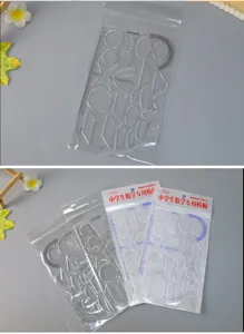 Ensemble de règles de modèle de dessin géométrique multifonctionnel pour étudiants