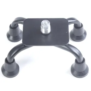 Base in Gomma di Ricambio per Bastone Quadruplo Resistente Base Antiscivolo con 4 Punte Accessorio per Anziani